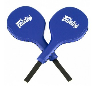 Боксерские лапы-ракетки Fairtex (BXP-1 blue)